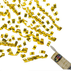 Confettis NessiWorld de couleur jaune 30 cm