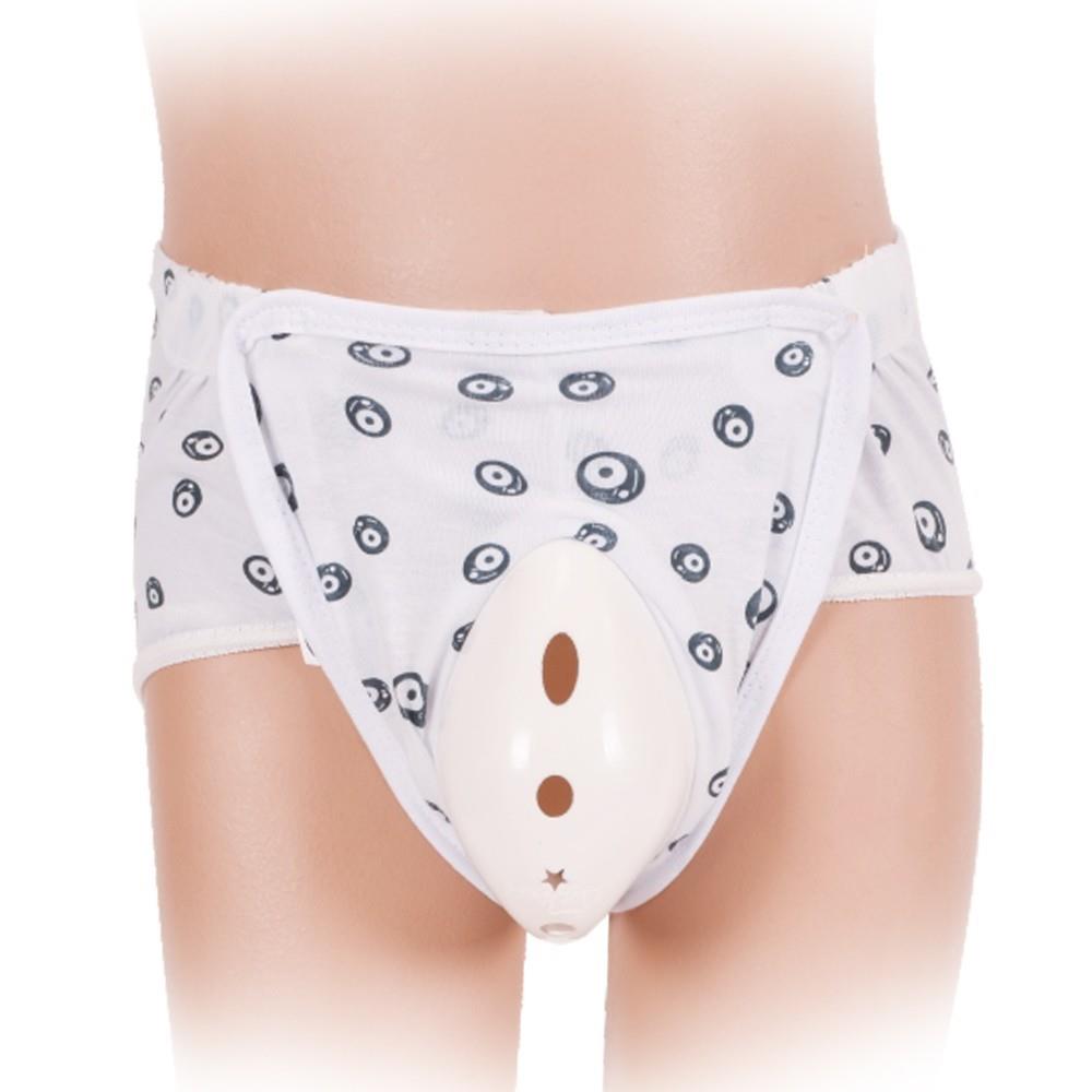 Nessiworld Front Opening Circumcision Panties ART-232 White