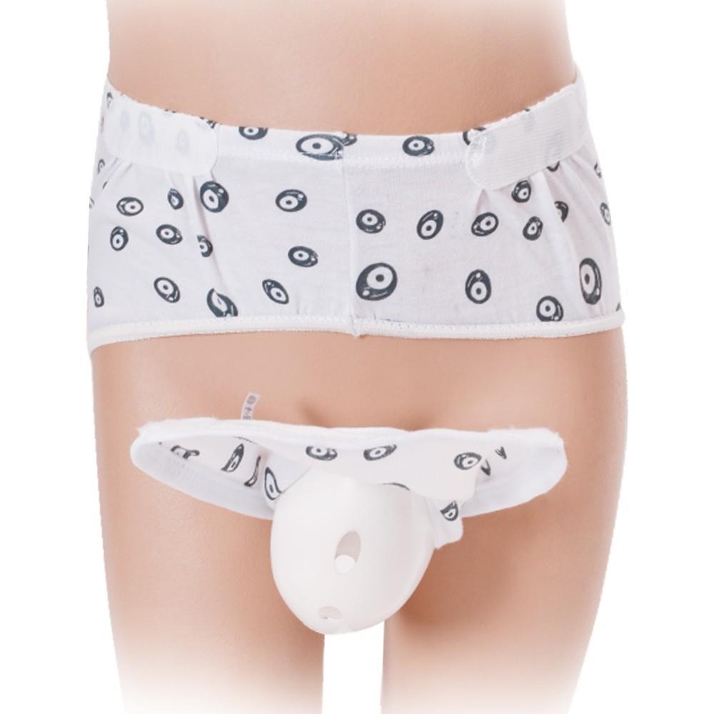 Nessiworld Front Opening Circumcision Panties ART-232 White