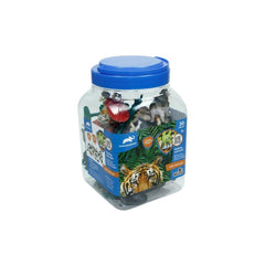 SH-D6601-1 2 3 4 30 Piece Animal Set 2 Wild - 2 Farm - Vardem Toys