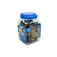 SH-D6601-1 2 3 4 30 Piece Animal Set 2 Wild - 2 Farm - Vardem Toys