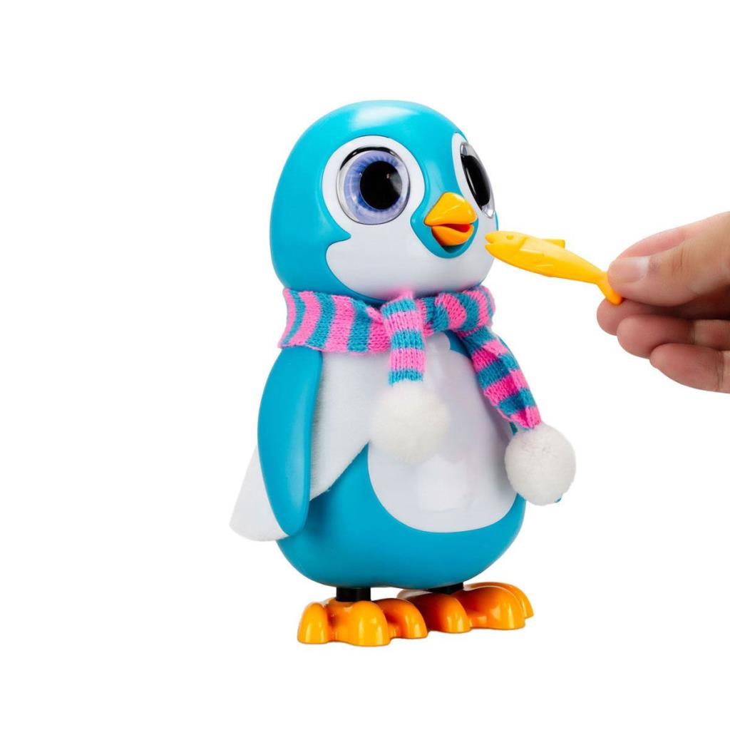 SIL 88652 Silverlit Rescue Interactive Penguin Blue