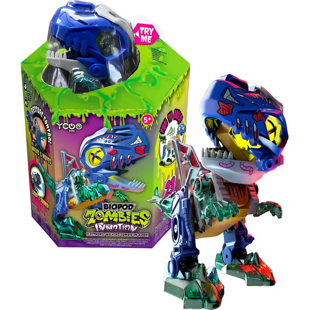 Nessiworld Silverlit Biopod Zombies Inmotion Animated Dinosaur Robot 88094