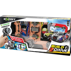 Nessiworld Silverlit Exost Build 2 Drive Remote Control 2 Car Grand Race 20705