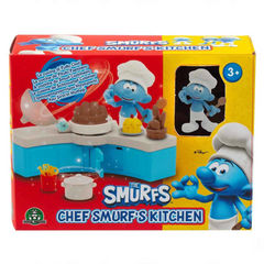 NessiWorld SmurfsFigure andKitchenPlaySetPUF18000