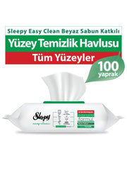 Serviettes nettoyantes pour surfaces Nessiworld Easy Clean, 100 pièces