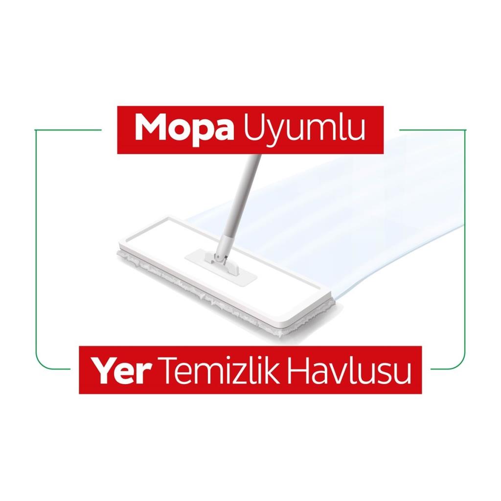 Nessiworld Sleepy Floor Cleaning Towel Mop Compatible 50 Pieces Bleach