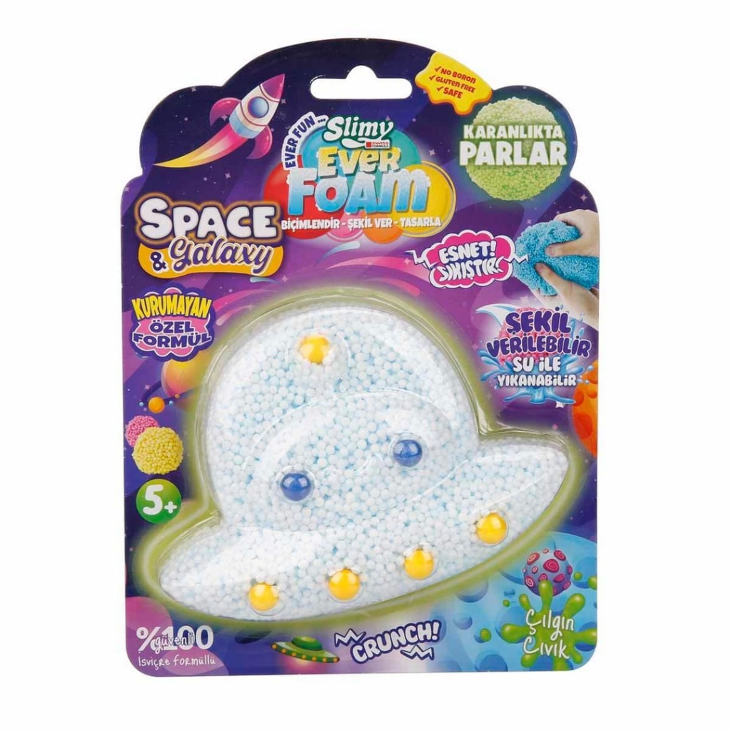 Nessiworld Slimy Ever Night Mousse gluante UFO