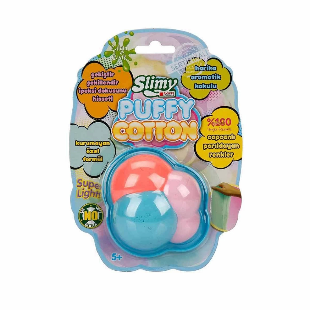 Nessiworld Slimy Puffy Coton Slime Parfumé 16 g