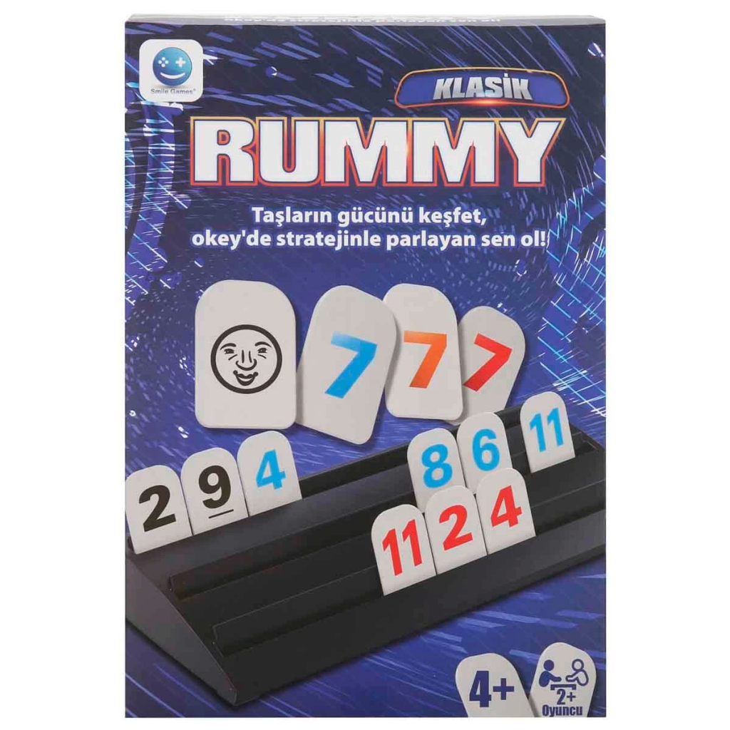 Nessiworld Smile Games Classic Rummy Box Game S00004595