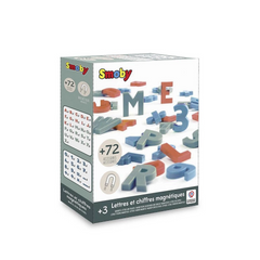 Nessiworld Smoby 72 Lettres et Chiffres Magnétiques
