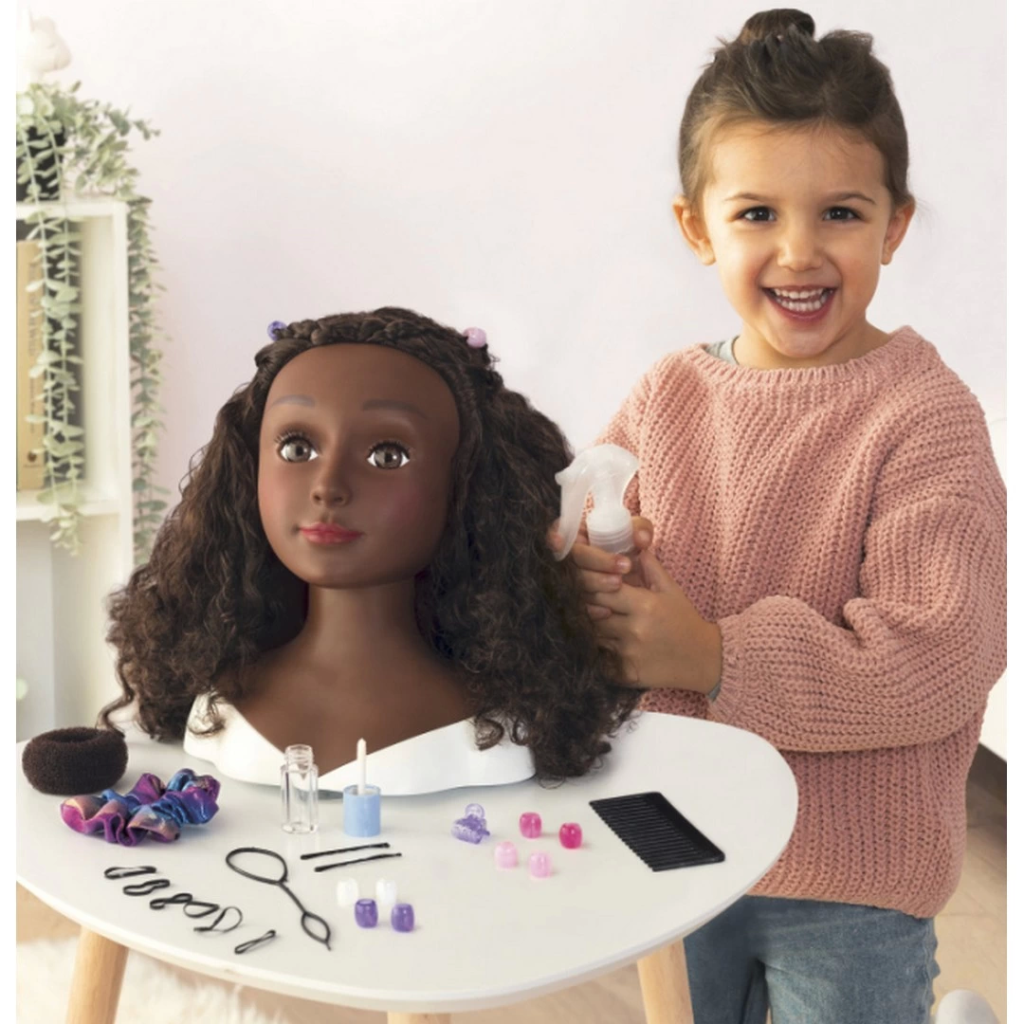 Nessiworld Smoby Beauty Salon Hair Styling Afro