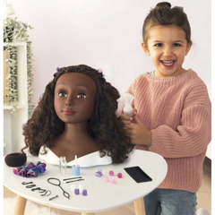 Nessiworld Smoby Beauty Salon Hair Styling Afro