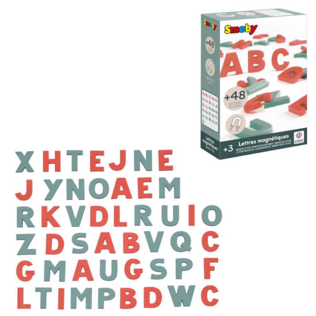 Lettres magnétiques Nessiworld Smoby 48 pièces
