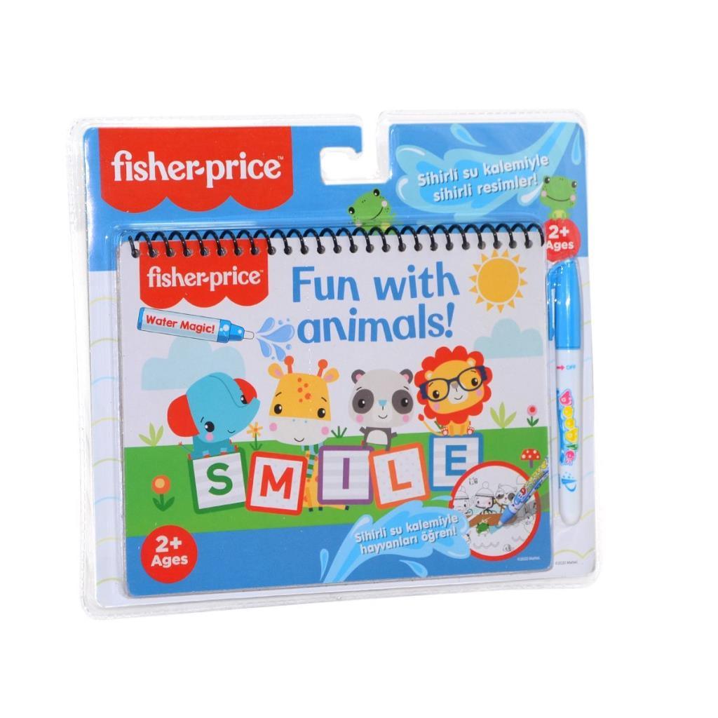 ST00379 Gepet, livre de coloriage magique Fisher Price