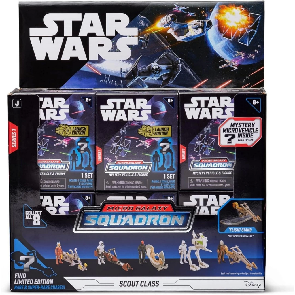 Nessiworld Star Wars Micro Figure and Vehicle Mini Surprise Pack