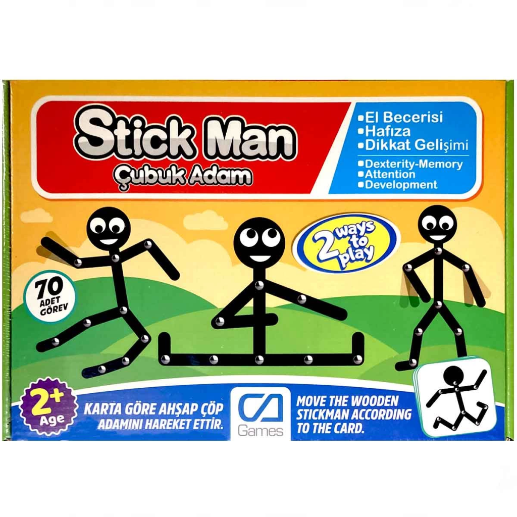 NessiWorld Stick Man Stick Man Box Game