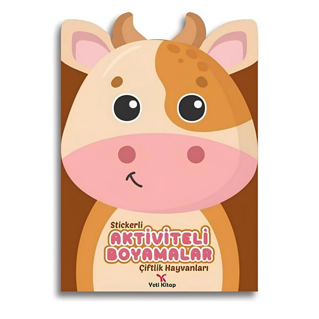 Nessiworld Sticker Activities and Colorings - Farm Animals