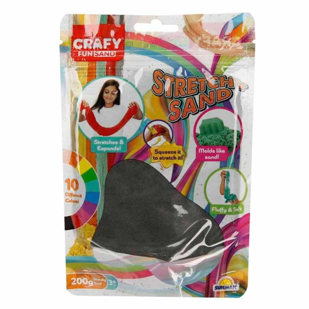 Nessiworld Stretch Play Sand Black 200 gr