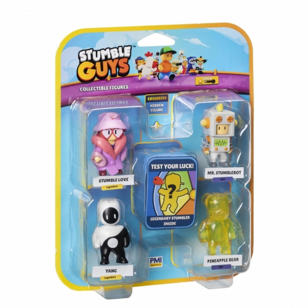 Nessiworld Stumble Guys 5-Piece Figure Set