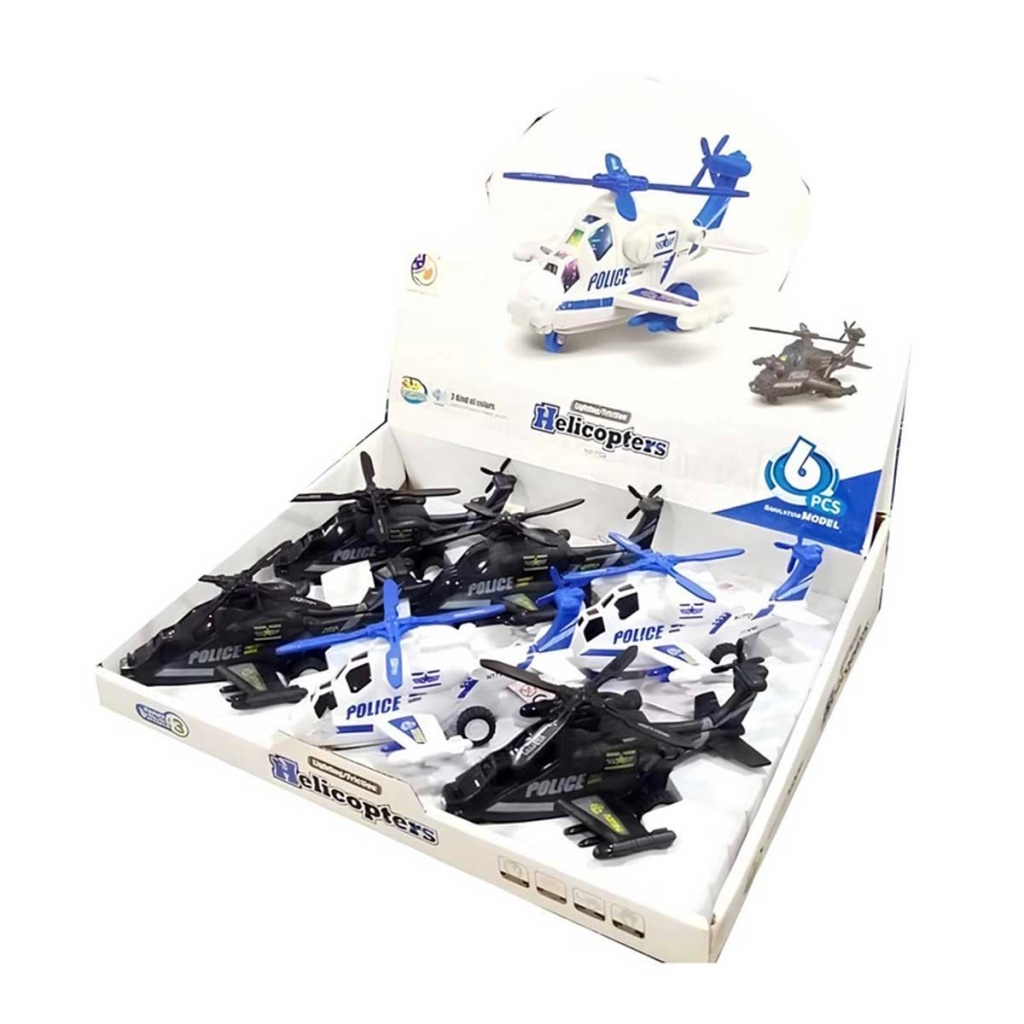 Nessiworld Sürtmeli Sesli Işıklı Polis Helikopteri