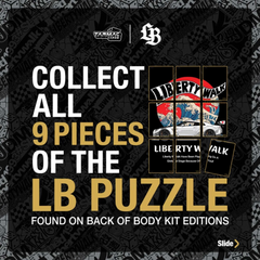 Nessiworld Tarmac Cards Liberty Walk Collectible Cards Volume 01 Box TC-LBC-01