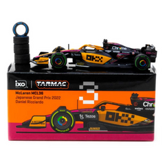 Nessiworld Tarmac Works 1/64 McLaren MCL36 Grand Prix du Japon 2022 Daniel Ricciardo #3 - GLOBAL64