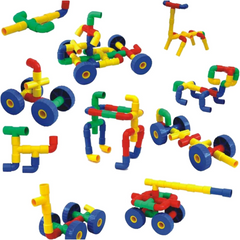 Nessiworld Wheel Pipe Lego 72 Pieces