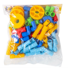 Nessiworld Wheel Pipe Lego 72 Pieces