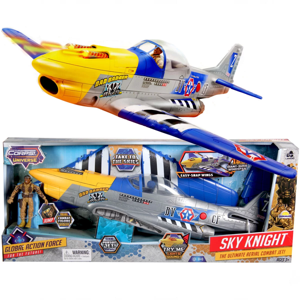 Nessiworld The Corps Universe Sky Knight Military Jet