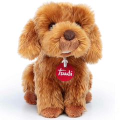 Nessiworld Trudi Plush Toy Poddle Oliver Sitting Dog 20 cm