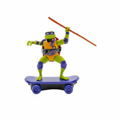 Nessi World TU814001 TMNT Ninja Turtles Pull Back Skateboard Figure - 71055
