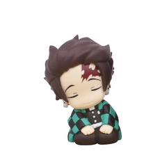 Figurines Nessiworld Twinchees Demon Slayer, petits endormis