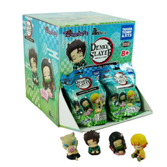 Figurines Nessiworld Twinchees Demon Slayer, petits endormis