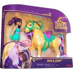 Nessiworld Unicorn Academy AVA and Unicorn Leaf set 12 cm