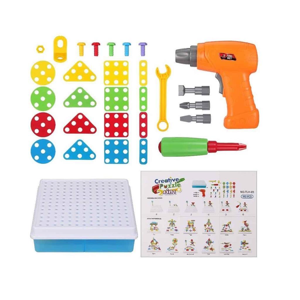 URT014-001 Unity, 3D Educational Drill Set Animals Special Price Product