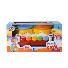 Nessiworld URT032-001 İkili Kaya Davul Seti -Birliktoys