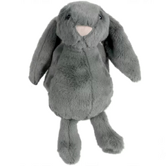 Nessi World Sleeping Companion Rabbit Plush Gray 34 cm