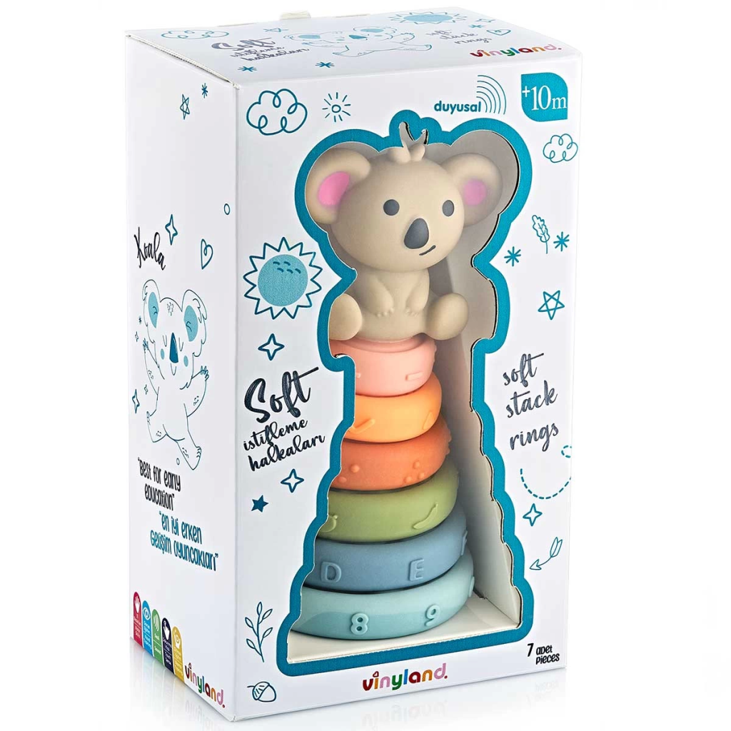 NessiWorld Vinyland Soft Halkalar Koala 7'li Set 661587