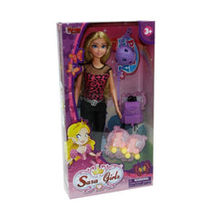 WG-115070 Skater Doll with Accessories 29 cm - Vardem Toys