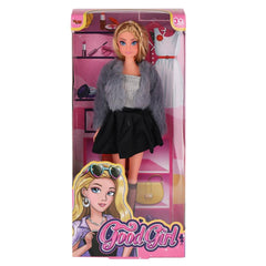 Nessiworld WG-115519-20 Fur Coat Dressed Doll 29 cm - Vardem Toys