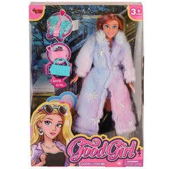 WG-66768 Furry Doll with Accessories 29 cm - Vardem Toys