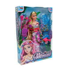 WG-66777 Boxed 29cm Mermaid with Accessories - Vardem Toys