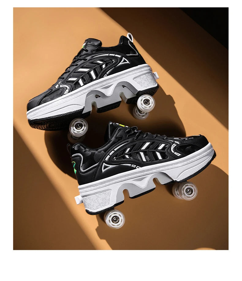 Yeni Roller Paten Ayakkabıları – Öğrenciler İçin Dış Mekan Çok Fonksiyonlu Spor Ayakkabıları | Tekerlekli Spor Ayakkabı - MeanYou
