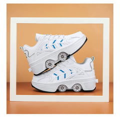 Yeni Roller Paten Ayakkabıları – Öğrenciler İçin Dış Mekan Çok Fonksiyonlu Spor Ayakkabıları | Tekerlekli Spor Ayakkabı - MeanYou