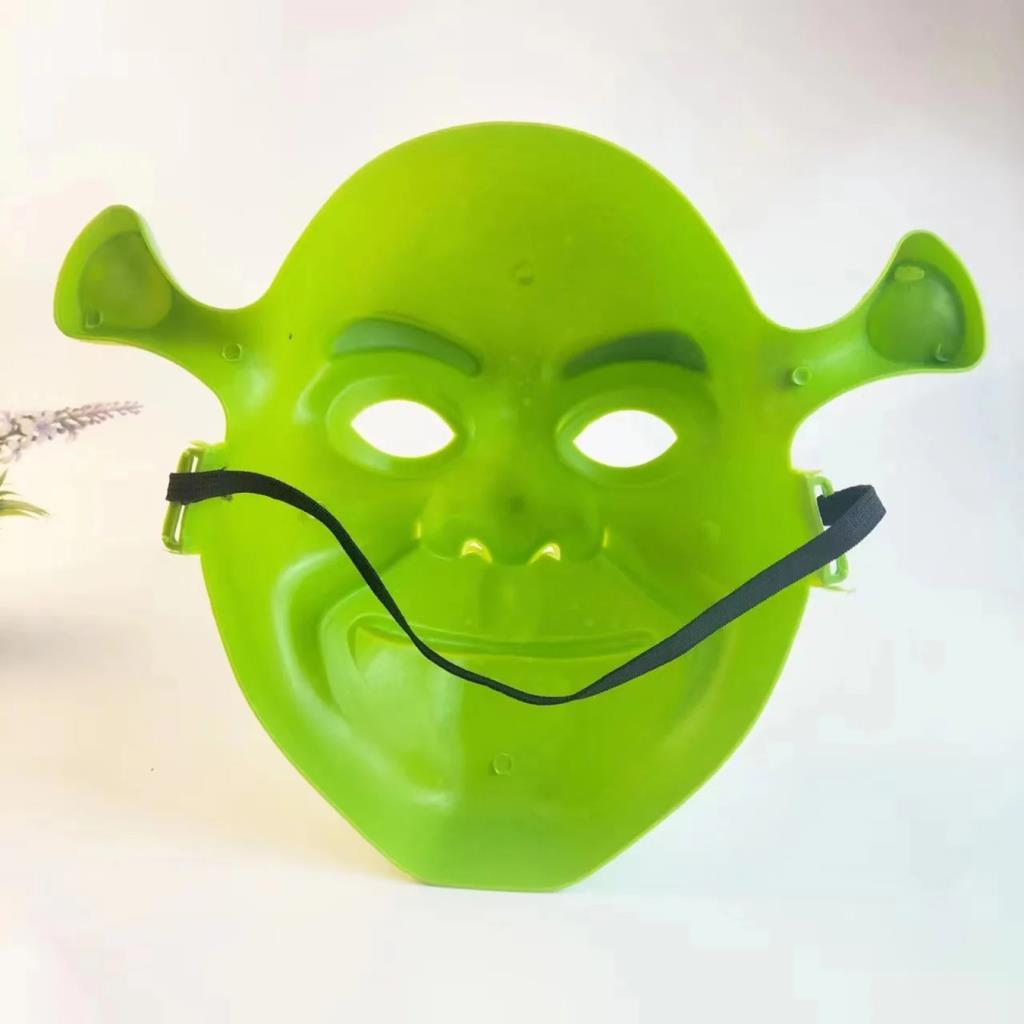 Nessiworld Green Shrek Mask 21x25 cm