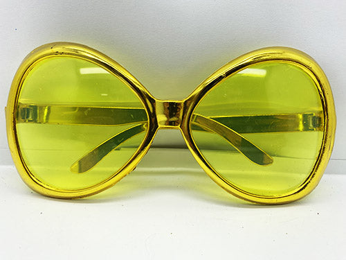 Nessiworld Yeşilçam Themed Party Glasses Gold Color 7x16 cm