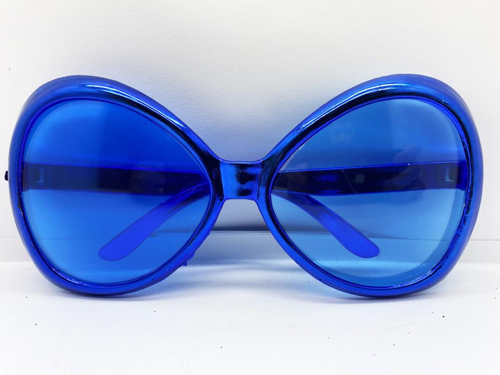 Nessiworld Yeşilçam Themed Party Glasses Blue Color 7x16 cm