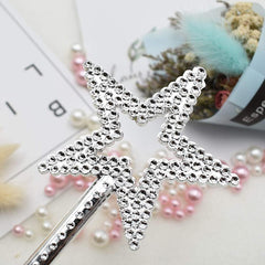 NessiWorld Star Model Fairy Wand Angel Wand Princess Wand Metallized Silver Color