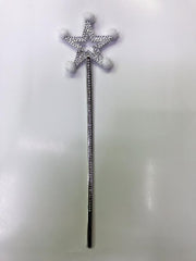 NessiWorld Star Fairy Wand Magic Wand White Pompom